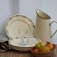 Set of 6 ceramic dinner plates