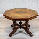 Antique Walnut Center Table, 1890s
