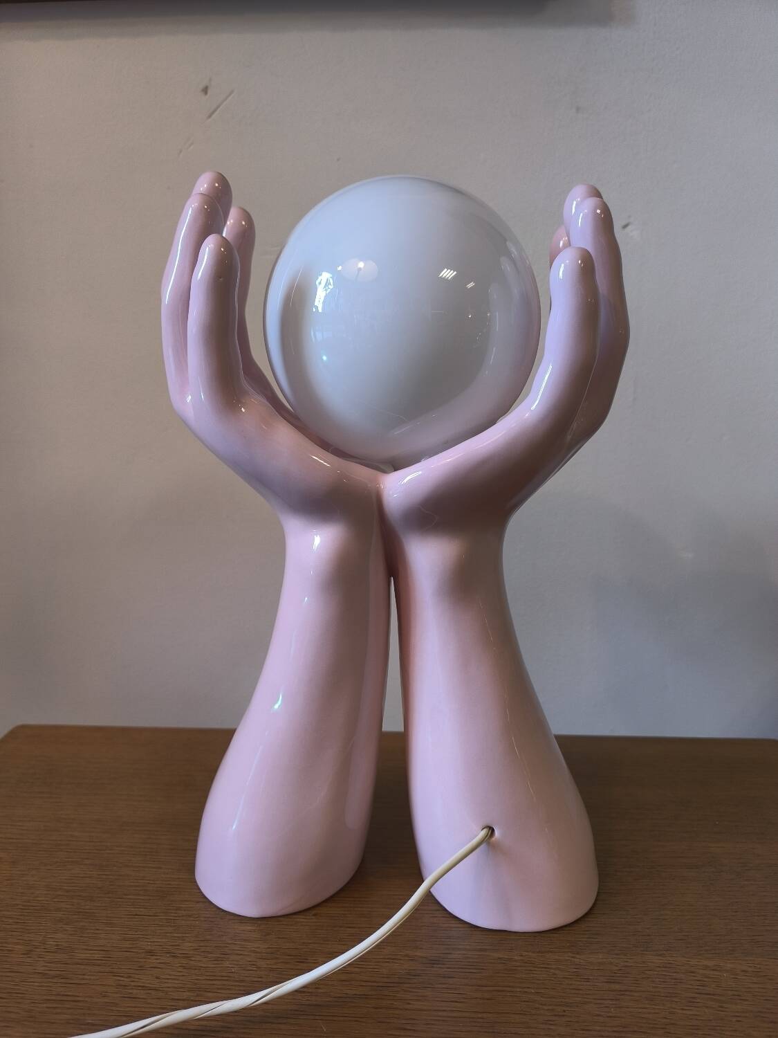 Ceramic table lamp circa 1980