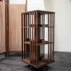 Rotating wooden library from the early 20th century.