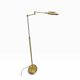 Italian articulated brass reading lamp – Tagliabue & Portonaro – 1980s-1990s