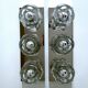 Pair of XXL Vintage Space Age Wall Lights