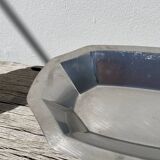 Plat art déco inox Guy Degrenne