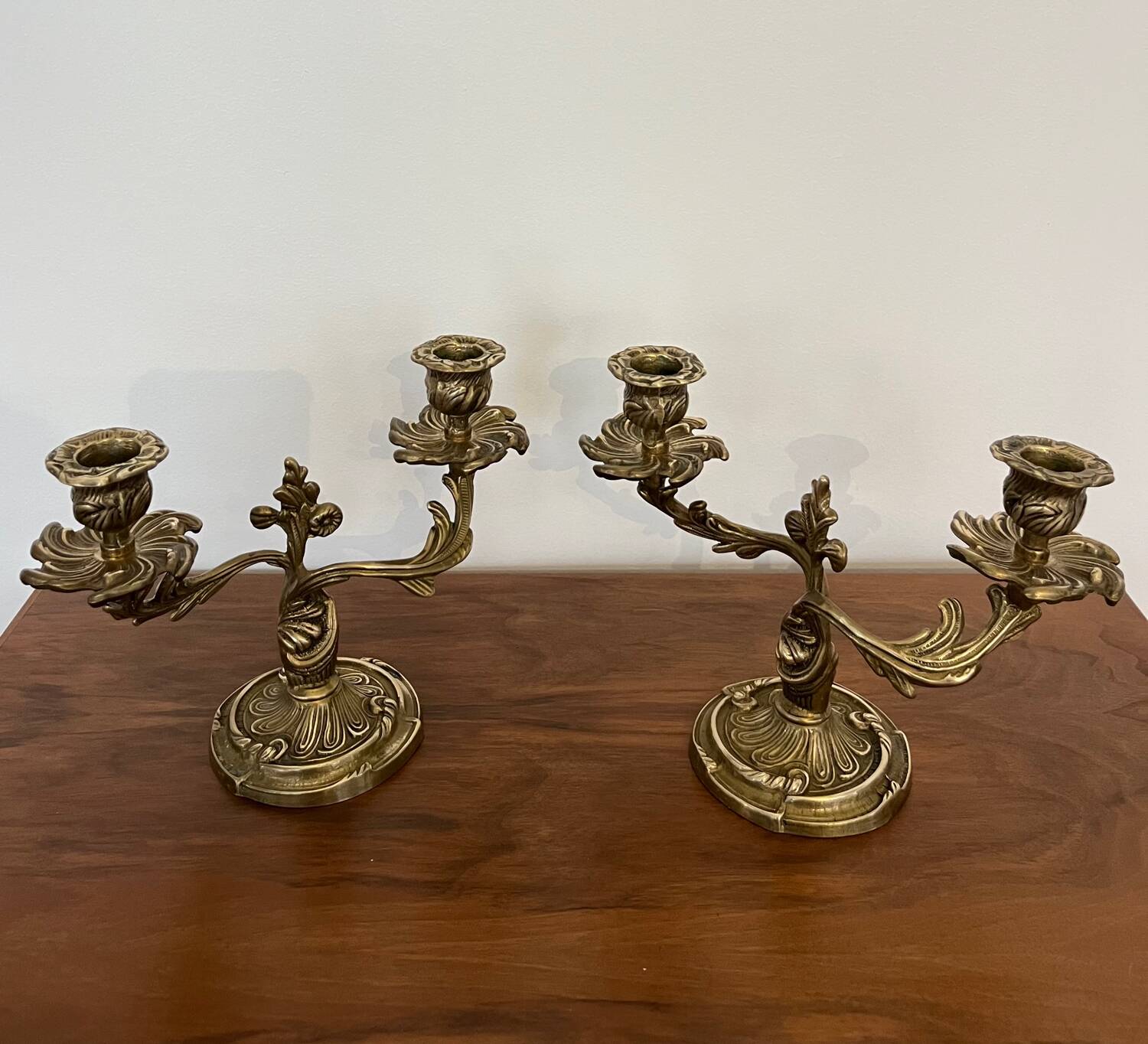 Pair of Louis XV candlesticks