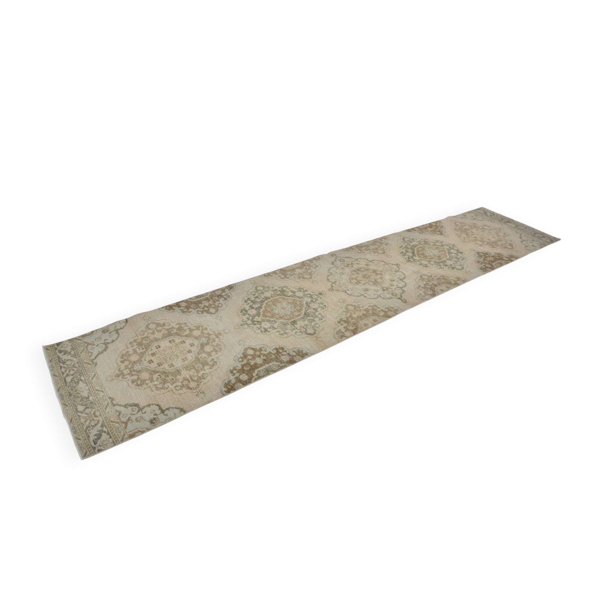 Vintage Anatolian Kurdish Runner Rug sku 2129