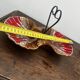 Ceramic hors d'oeuvre server Vallauris shell slipware fish
