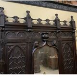 Antique Imposing Neo-Gothic Lavish Wardrobe