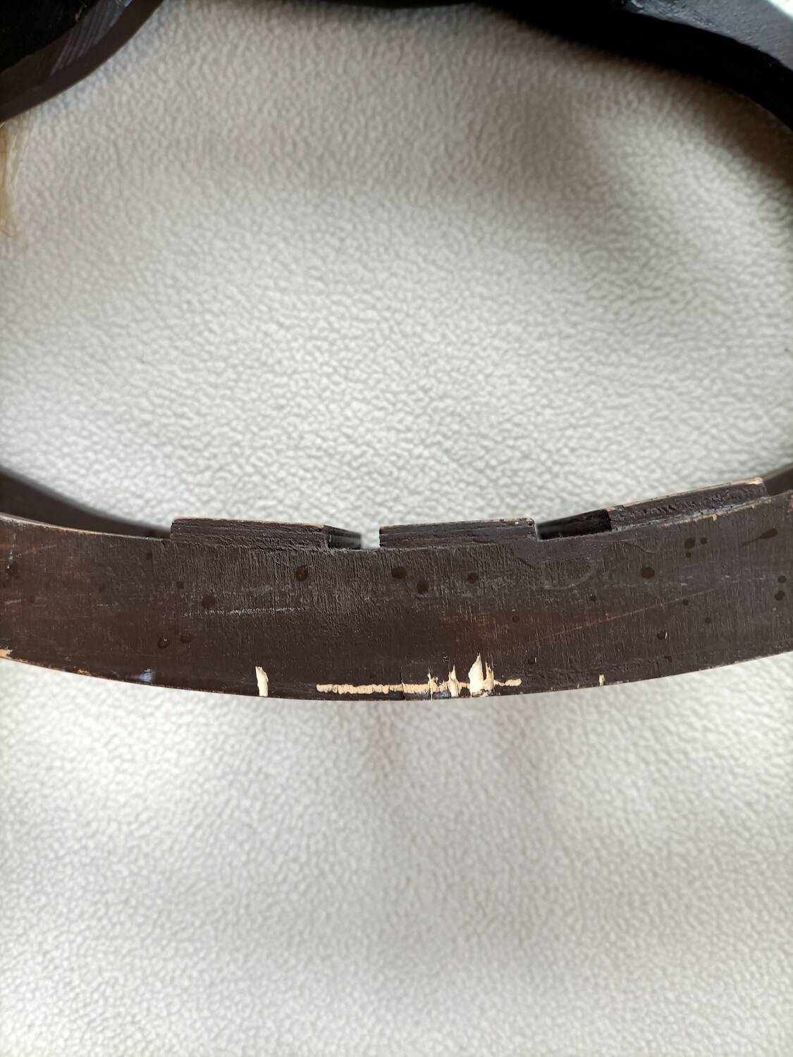 Retro wooden rocking horse