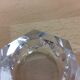 Baccarat pepper shaker, crystal