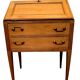 Louis XVI style cherrywood slant-front desk