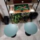 Lot de tables d’appoints postmoderne. maison porada arredi .