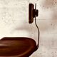 Adjustable Singer workshop chair with Eiffel base