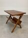 Table d'appoint pieds compas porte livre années 50