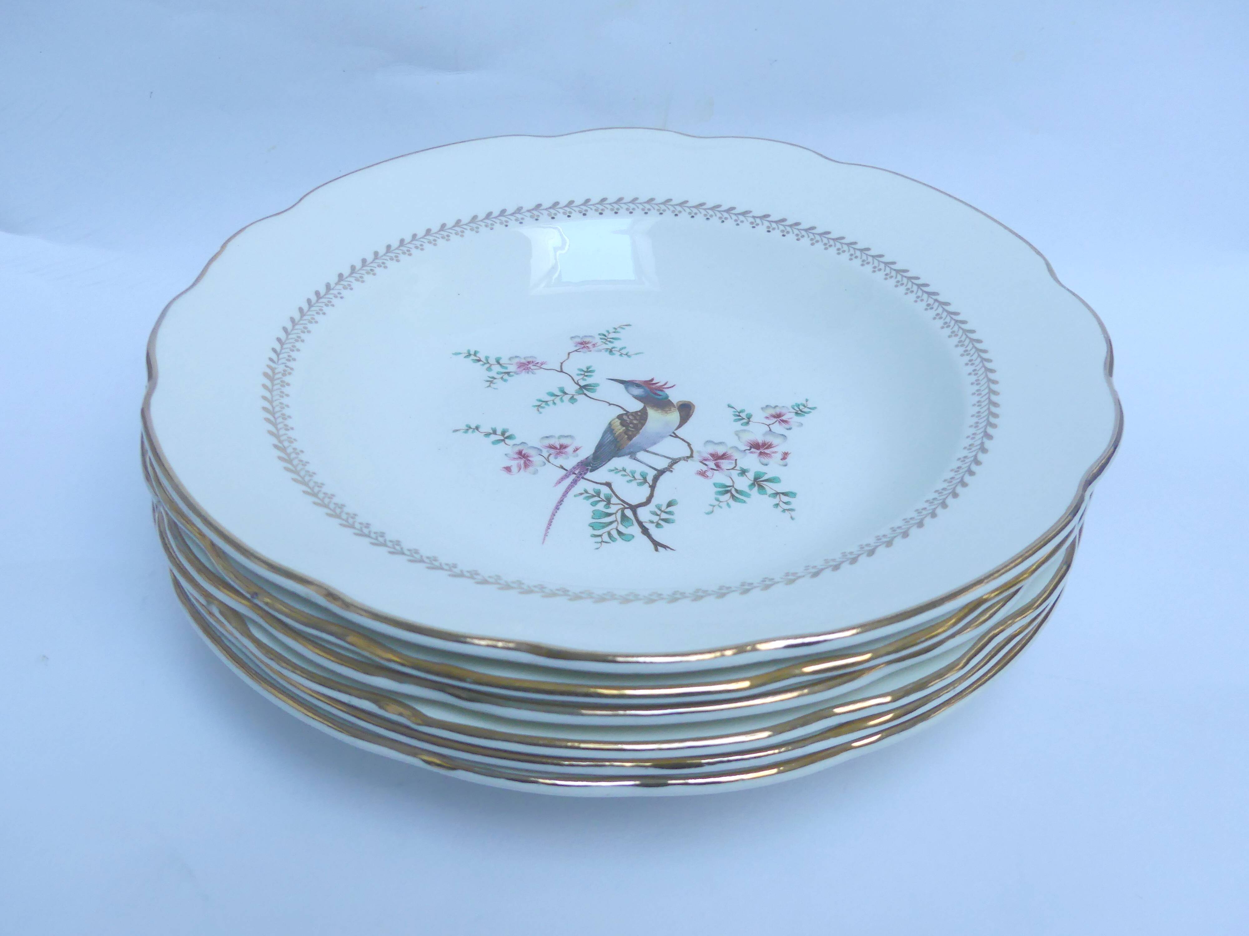 6 soup plates Gien Tokio Tokyo