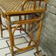 Hairdresser, bamboo and rattan desk 1970