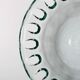 Vintage Georgia Green Recycled Glass Fruit Bowl / Cutout Platter / Spain