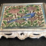 Under plat ceramic tile 19th