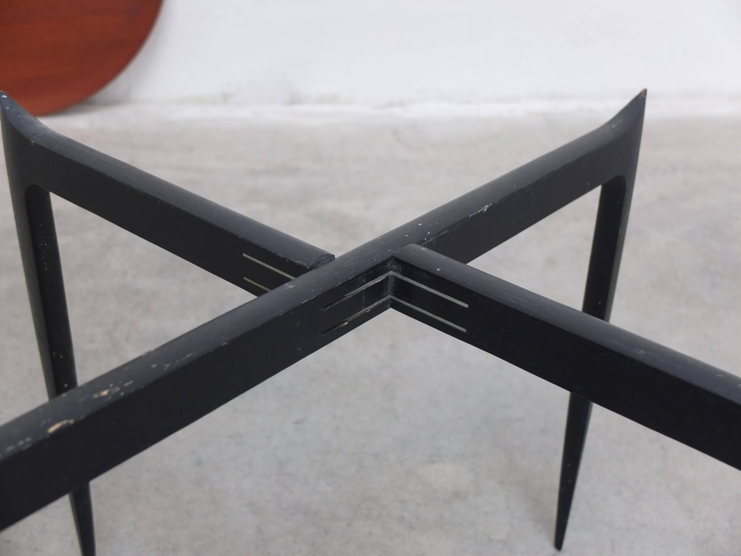 Rare tray table by Engholm & Willumsen for Fritz Hansen, 1963