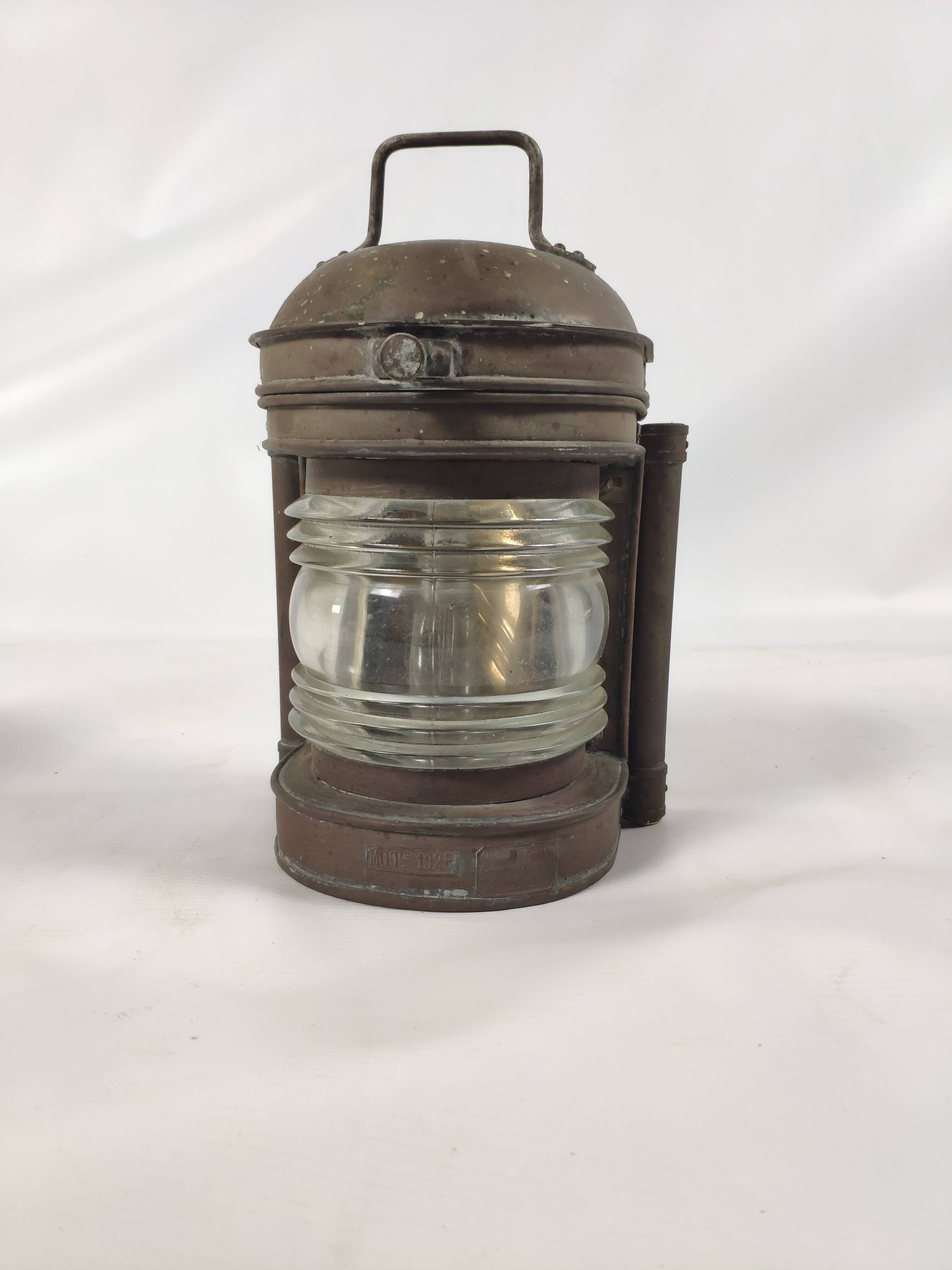Boat lamp model 1925 Ouvrard Villard