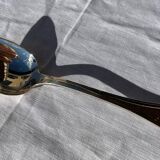 Set of 3 vintage Christofle pompadour spoons
