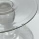 Coupe en verre depoli decor de raisin XX eme pied douche
