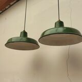 Pair of industrial lamps