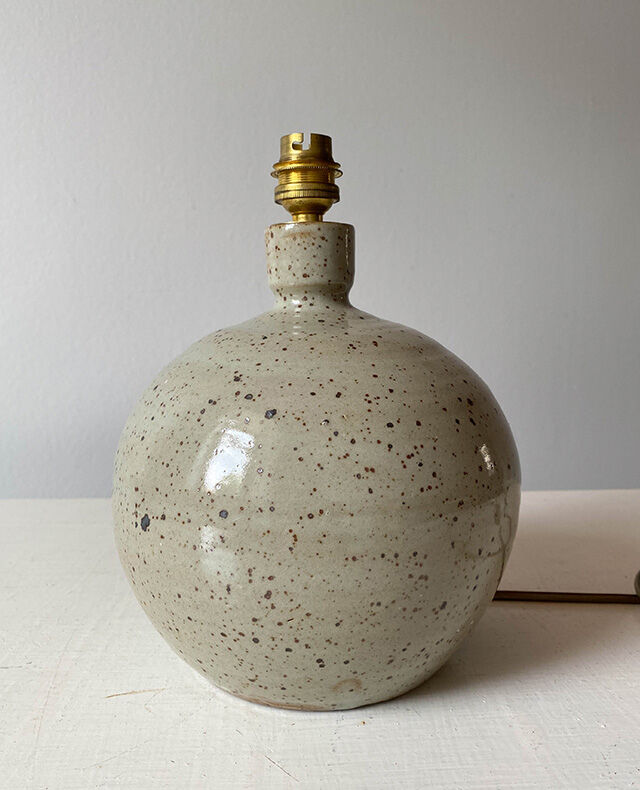 Sandstone ball lamp foot