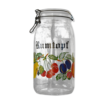 Jar Rumtopf the Perfect
