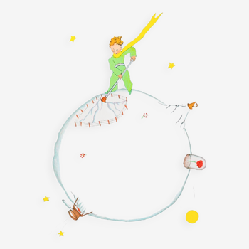 Antoine de Saint-Exupéry  - Le Petit Prince et le volcan, 2009