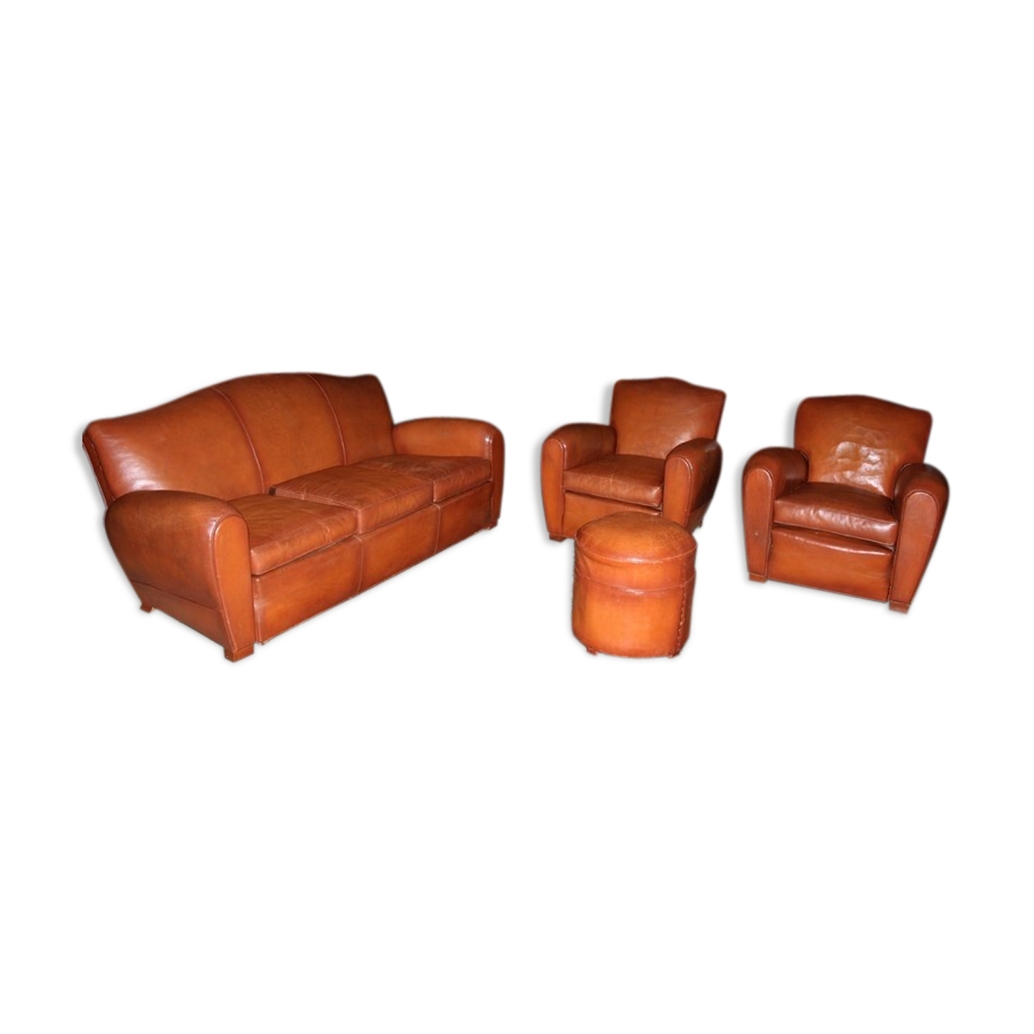 Twentieth leather club lounge