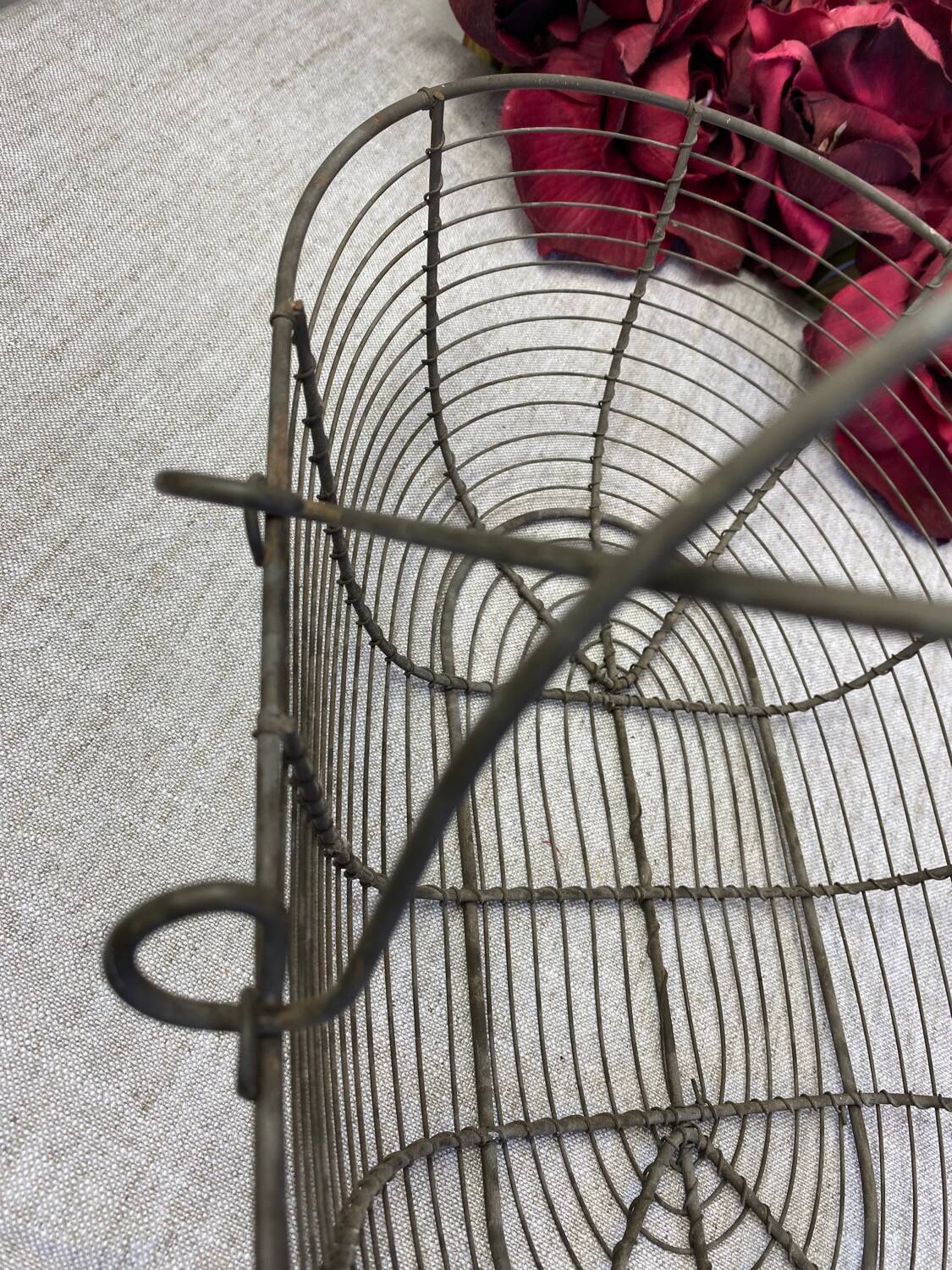 Country metal basket