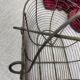 Panier métallique champêtre