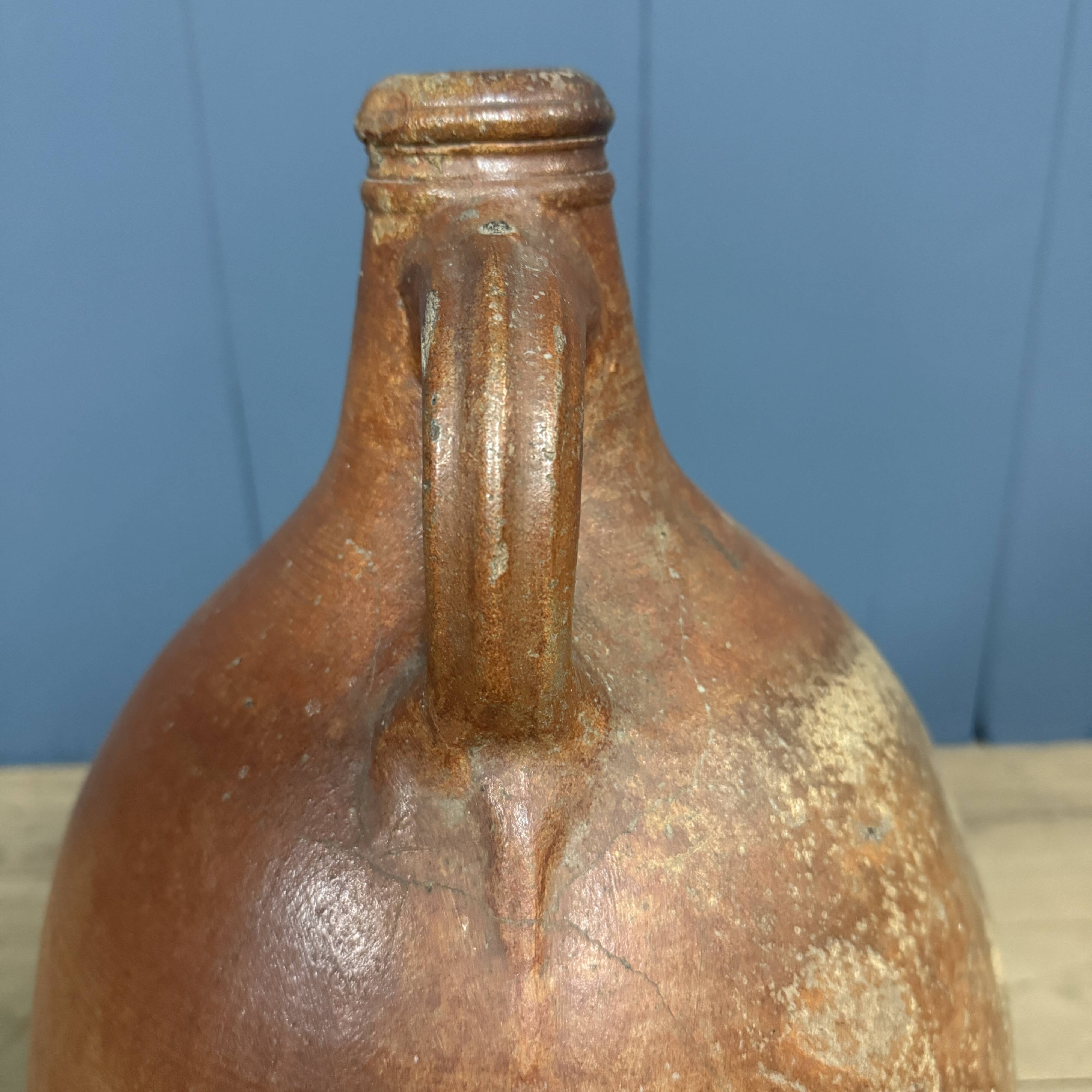 Large size earthenware beardman jug