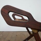 Set of two Gio Ponti “Ninfea” folding armchairs for Fratelli