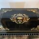 Complete liquor cellar Boulle Box Napoleon III Box Marquetry XIX century