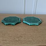 Pair of Digoin trivets