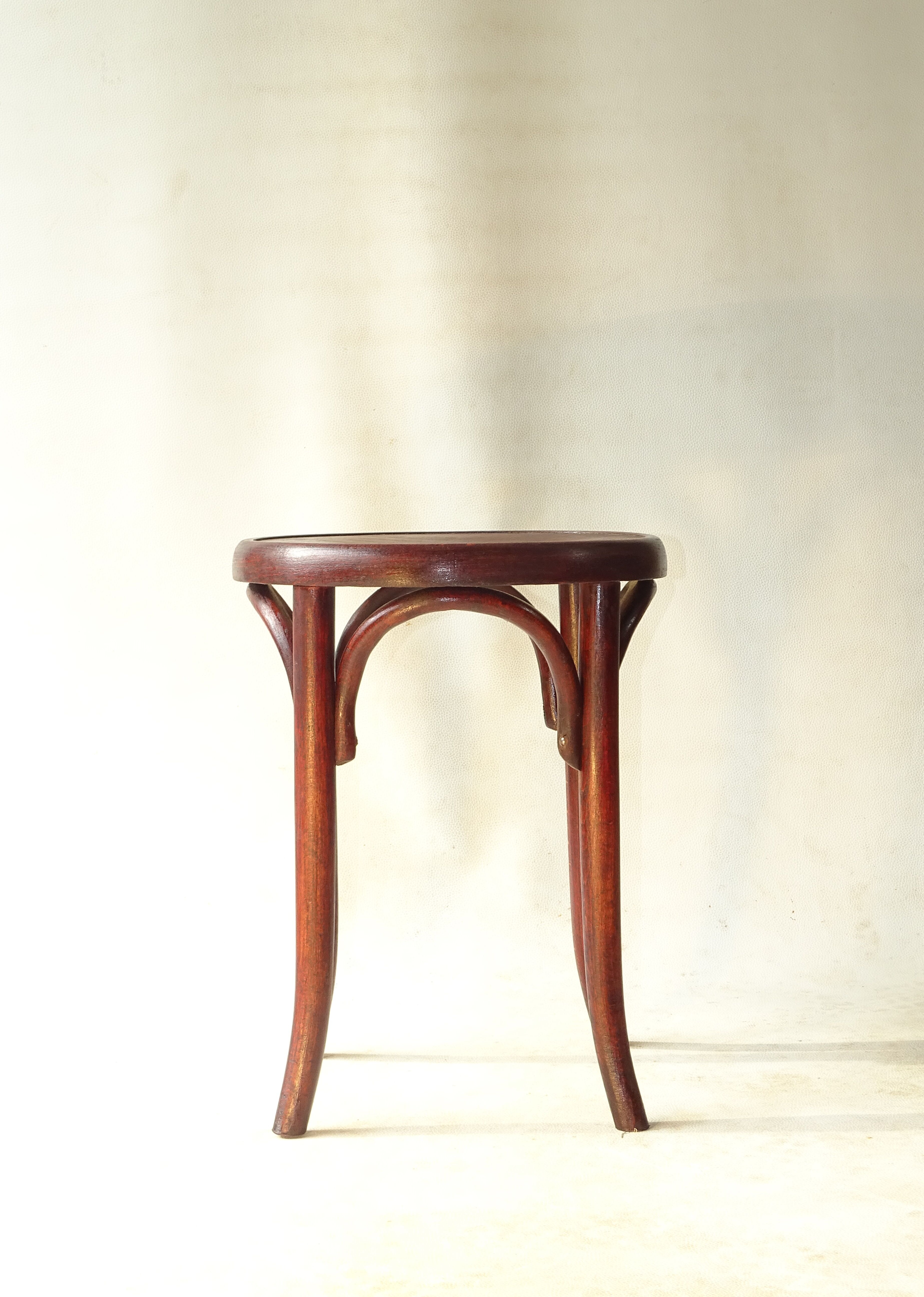 1925 mahogany bistro stool