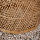 Vintage rattan stool