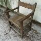 Traditional throne armchair