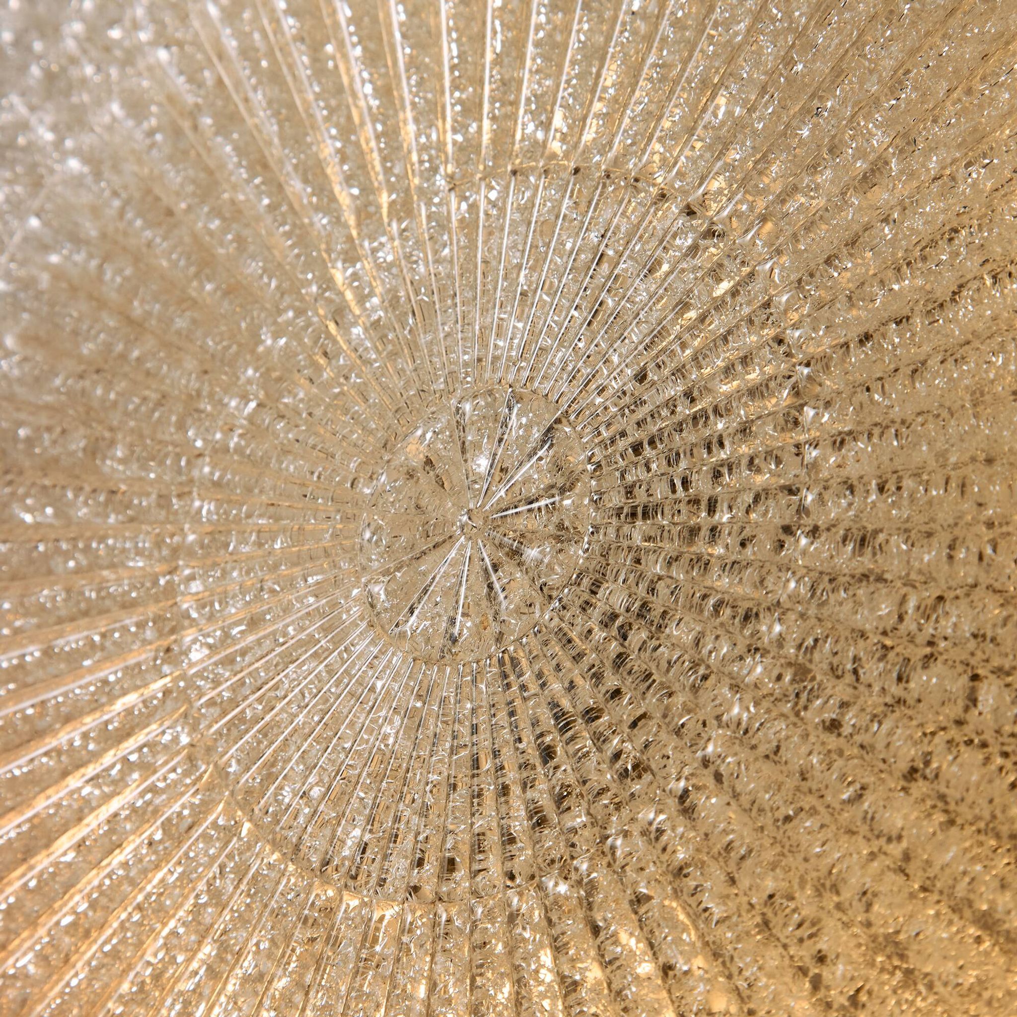 Wall light in metal and plastic