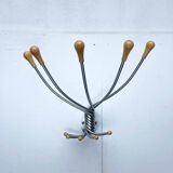 Postmodern Italian Wall Hook Octopus by J. De Pas, P. Lomazzi and D. D'Urbino for Zanotta, 1990s