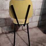 Yellow formica chair 1960