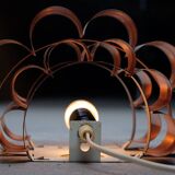 Mid-Century Wall Light in Copper by Werner Schou, Denmark