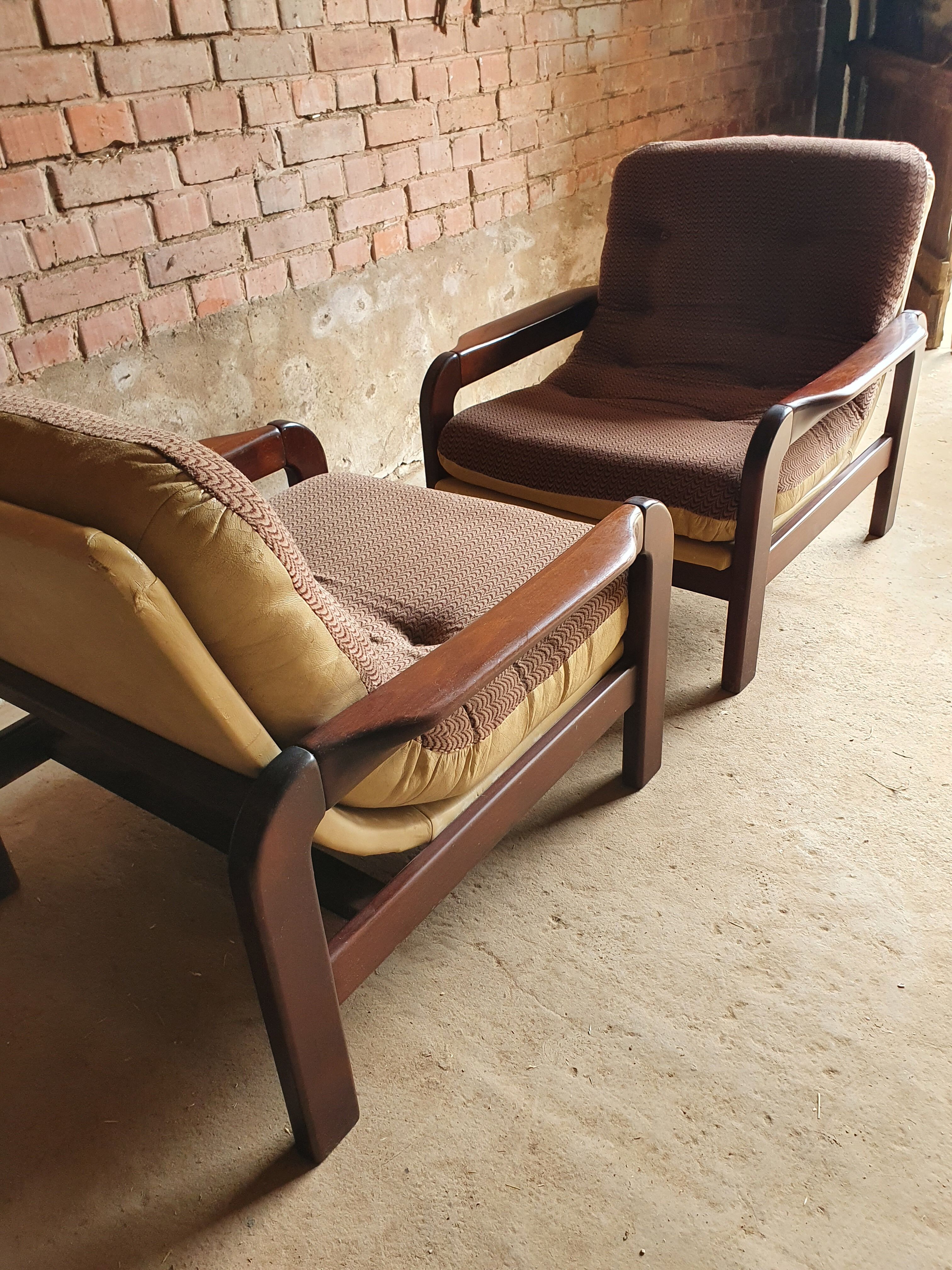 Paire de fauteuil vintage danois