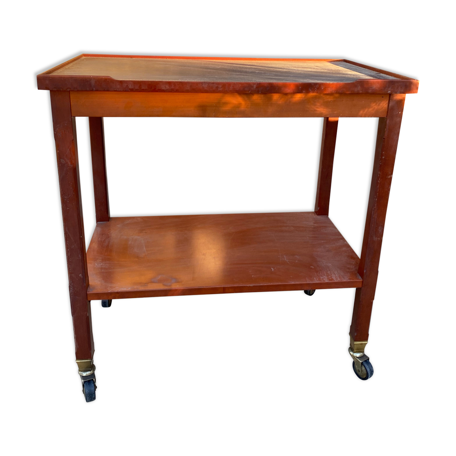 Leather and brass rolling service