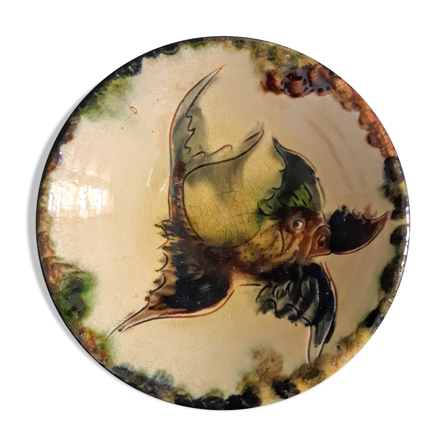 Puigdemont ceramic plate