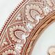 Set of 2 flat plates Petrus Regout, Tancrède