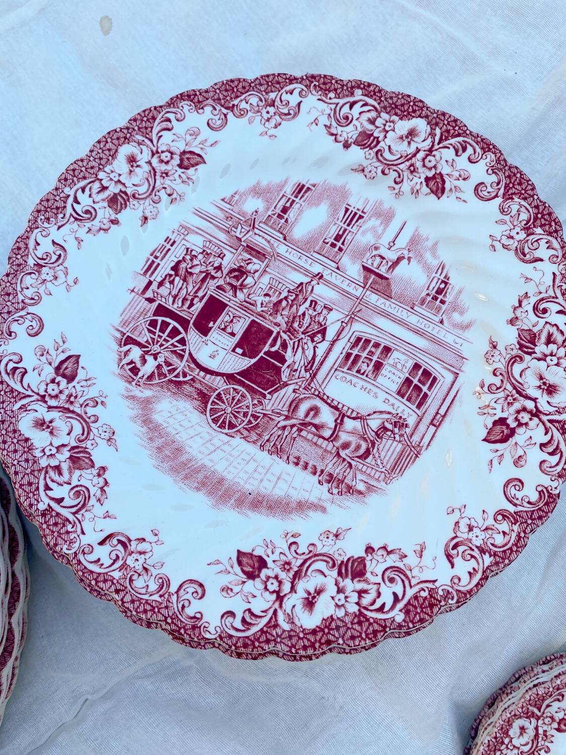 Lot of rare English tableware