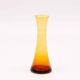 Petit vase soliflore vintage verre ambre
