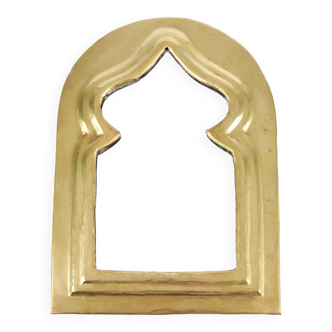 Miroir doré Marocain en laiton